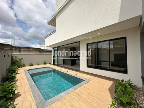 Imagem Casa à venda 3 Quartos, 3 Suites, 4 Vagas, 255M², Parque Tauá, Londrina - PR | CONDOMÍNIO ARAÇARI