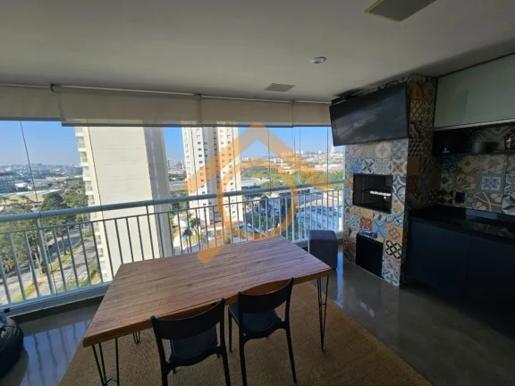Imagem Espetacular apartamento à venda em São Paulo-SP, no bairro Jurubatuba, com 3 quartos, 2 suítes, 2 salas, 4 banheiros, 2 vagas de garagem e 117,00 m² de área no Condomínio Magic Resort.