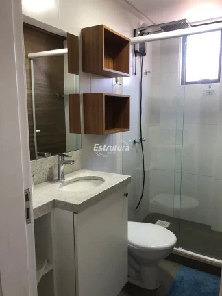 Imagem Apartamento novo de um dormitório todo mobiliado no centro