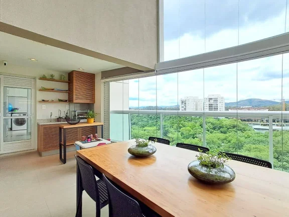 Imagem Apartamento com 4 dormitórios, 328 m² - venda por R$ 5.500.000,00 ou aluguel por R$ 39.450,00/mês - The Lake Gramercy Park - Barueri/SP