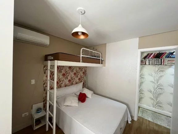 Imagem Apartamento com 3 dormitórios à venda, 105 m² - Tombo - Guarujá/SP