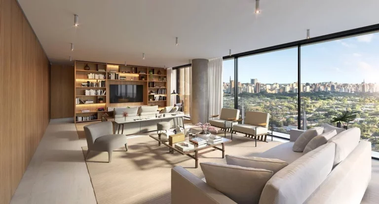 Imagem Exclusivo: 3 Suítes (183m2) | 3 Vagas | 1 Por Andar | Vista Permanente Ibirapuera – Vila Nova Conceição