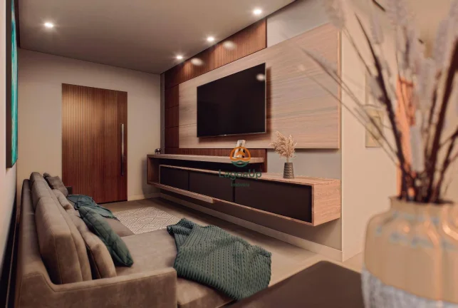 Imagem Casa com 3 dormitórios à venda, 180 m² por R$ 980.000 - Condomínio Parque dos Buritis - Lagoa Santa/MG