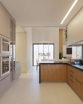 Imagem Casa moderna com 3 suítes à venda, 192 m² por R$ 1.790.000 - Condomínio Park Gran Reserve - Indaiatuba/SP