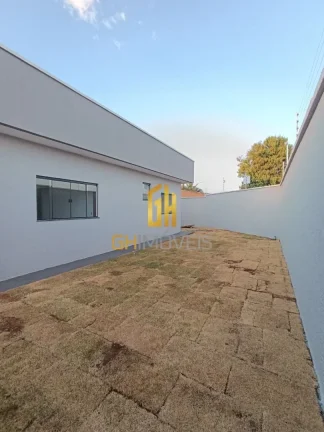 Imagem CA1605Linda casa nova com 3 quartos sendo 1 suíte no Jardim Boa Esperança A casa possui - 3 quarto...