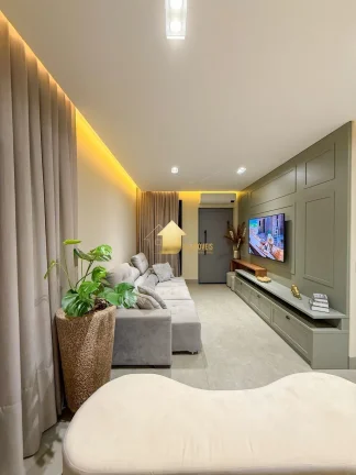 Imagem Casa 3 Suítes Térrea Neoclássica no Condomínio Florais do Parque