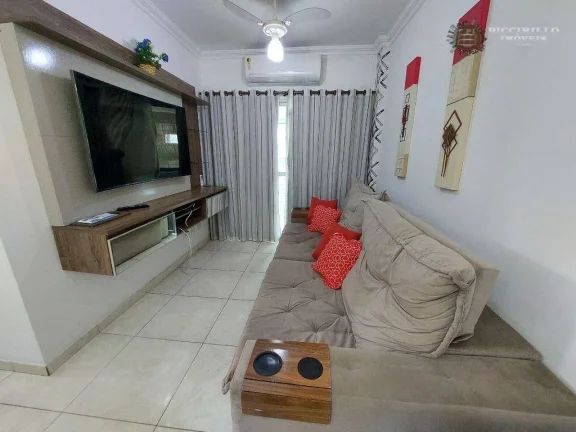 Imagem Apartamento com 2 dormitórios à venda, 70 m² por R$ 490.000,00 - Vila Guilhermina - Praia Grande/SP