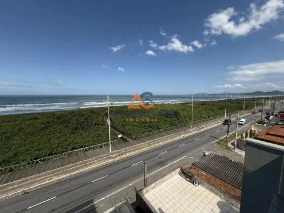 Imagem Apartamento novo, frente mar com 87m², 2 suítes e churrasqueira a carvão na Meia Praia - Navegantes Adriano Carpes Imóveis vende!