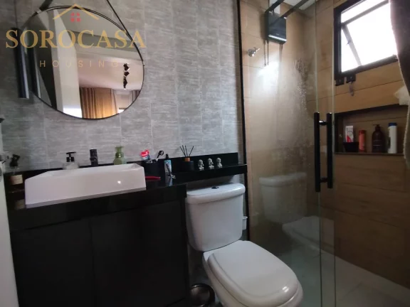 Imagem Apartamento à Venda 55m² Mobiliado - 2 dorm. 1 suite - Bairro do Campolim
