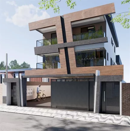 Imagem CASA COM 80 m² - MIRIM - PRAIA GRANDE SP