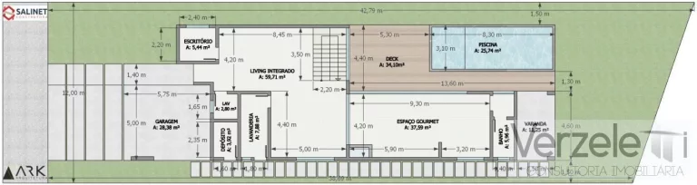Imagem Casa em Condomínio para Venda em Porto Belo / SC no bairro Jardim Dourado