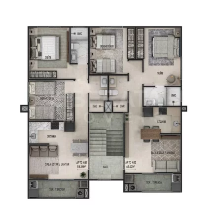 Imagem Treviso Residence no Centro, Navegantes, SC
