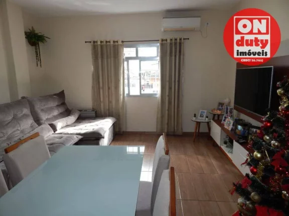 Imagem Casa com 2 dormitórios à venda, 73 m² por R$ 320.000,00 - Areia Branca - Santos/SP