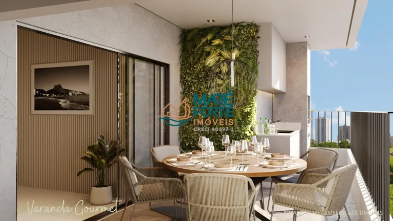 Imagem Empreendimento no centro de Ubatuba com apartamentos com 2 ou 3 suítes
