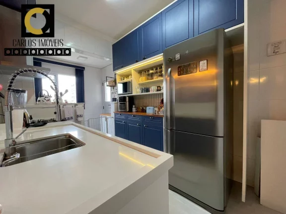 Imagem Apartamento vista Mar 3 dormitório com varanda, lazer completo!!