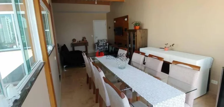 Imagem Cobertura à venda 2 Quartos, 1 Suite, 2 Vagas, 150M², Vila Valparaíso, Santo André - SP