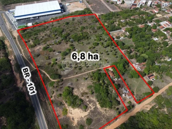 Imagem Área na BR - 101 - Em São Gonçalo do Amarante 6,8 Ha