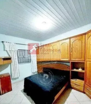 Imagem Casa para Venda em Santo André, Vila Lucinda, 3 dormitórios, 2 banheiros, 1 vaga