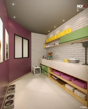 Imagem Conheça o Harmony Tenchno Home, um apartamento à venda na Praia de Itaparica, Vila Velha. Este emp...