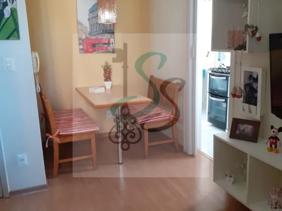 Imagem Venda de apartamento no Jardim Proença, Campinas. Apartamento todo planejado com 2 dormitórios, sala, cozinha, lavanderia, banheiro, 1 vaga de garag
