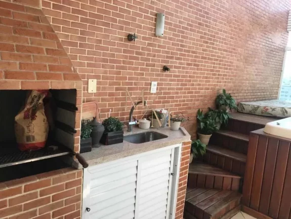 Imagem Apartamento de cobertura duplex, 3 dormitórios, suíte, área de lazer.