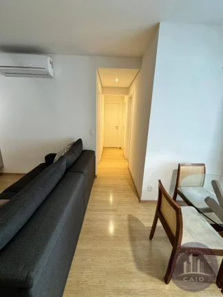 Imagem Apartamento mobiliado com 2 dormitórios para alugar, 73m² - Alphaville/SP