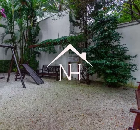 Imagem Duplex de 228m com 4 suítes com varanda, 4 vagas, piscina aquecida, espaço gourmet, academia, playground, ofurô, sauna, área verde