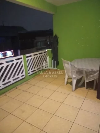 Imagem Ótima Sobrado, 2 Vagas, 3 Dormitórios, 3 Banheiros, Lavanderia Separada, Quintal Grande no Jardim Zaíra 4, Mauá