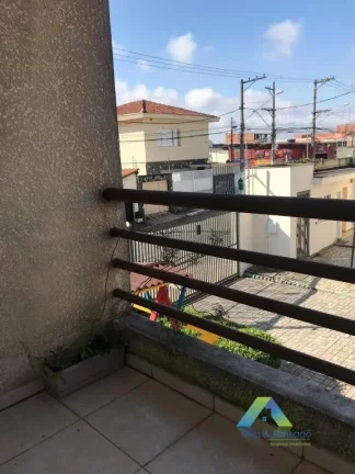 Imagem Sobrado em condomínio com 124m² - 2 dormitórios sendo 1 suíte com varanda, 2 banheiros e um lavabo,