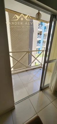 Imagem :Apartamento para locação no Residencial Joy, em Foz do Iguaçu-PR, Jardim Eldorado - 2 quartos, 2 salas, 1 banheiro, 1 vaga, 52m².