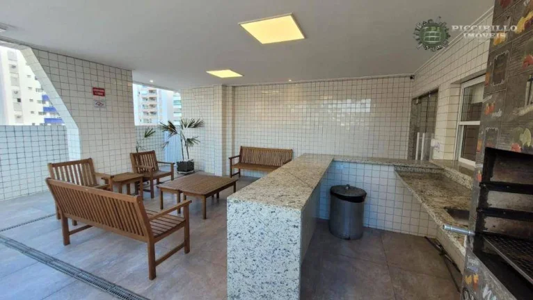 Imagem Apartamento com 2 dormitórios à venda, 80 m² por R$ 550.000,00 - Vila Guilhermina - Praia Grande/SP