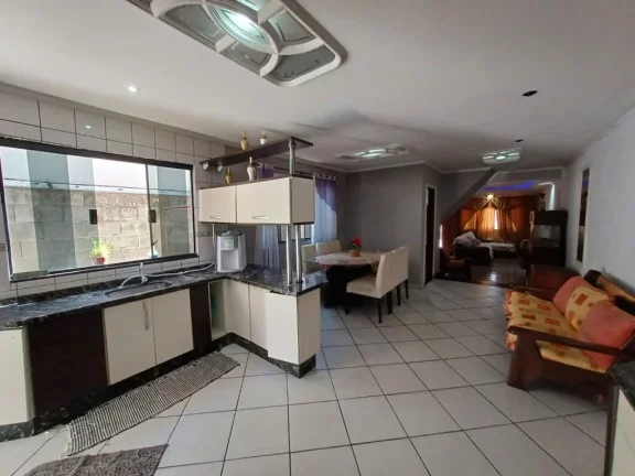 Imagem Sobrado com 3 dormitórios à venda, 191 m² por R$ 645.000,00 - Jardim Casa Branca - Suzano/SP