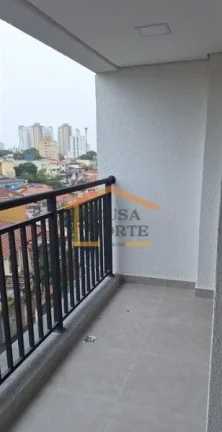 Imagem Apartamento NOVO, NUNCA HABITADO, 2 dormitórios, sala integrada com cozinha, sacada, área de servi...