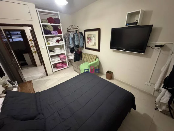 Imagem Apartamento com 3 dormitórios mais dependência completa de empregada à venda, 141 m² por R$ 690.000 - Boqueirão - Santos/SP