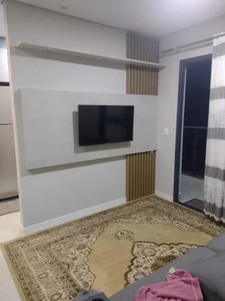 Imagem Apartamento mobiliado com 1 dormitório e 1 vaga de garagem no Centro de Balneário Camboriú-SC