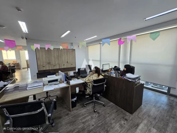 Imagem Sala Comercial Valongo para locação, 4 salas unificadas, 4 vagas