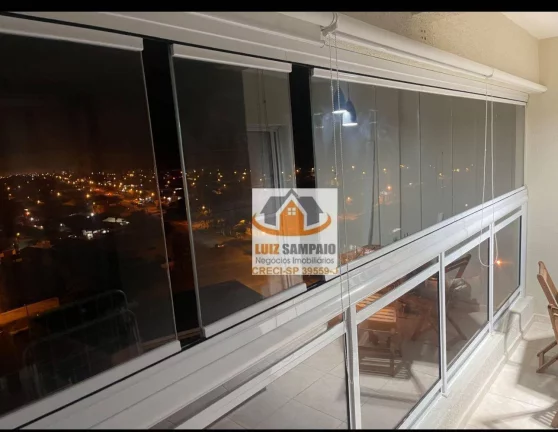 Imagem Lindo Apartamento Decorado, com Lazer Completo, 2 Dorm (1 Suíte), Vista Mar, Satélite