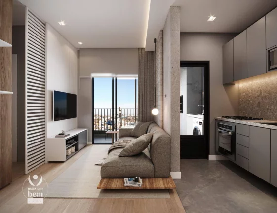 Imagem Apartamento com 3 quartos sendo 1 suíte à venda por R$ 580.400 - Tingui - Curitiba/PR