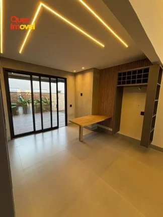 Imagem Imperdível oportunidade! Casa em condomínio à venda em Ribeirão Preto-SP, bairro Real Sul. 3 quartos, 3 suítes, 1 sala, 5 banheiros, 4 vagas de garagem, 163,00 m² de área. Consulte já! Quer Imóvel Negócios Imobiliários.