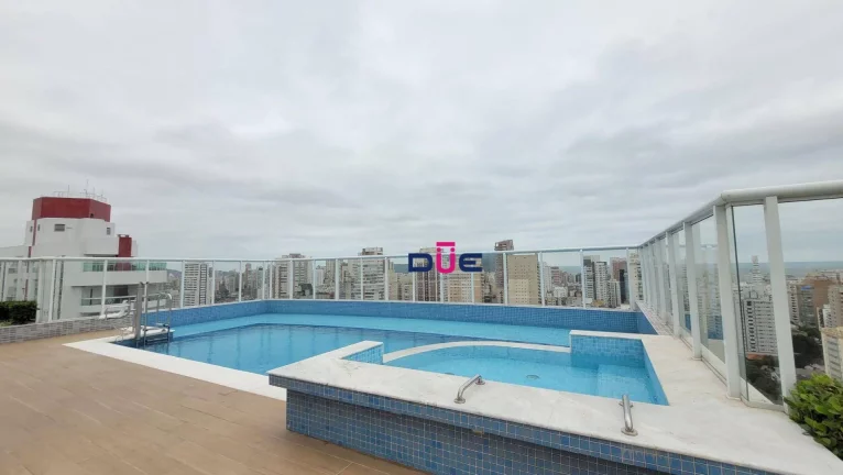 Imagem Apartamento com 2 dormitórios para alugar, 64 m² por R$ 6.700,00/mês - Boqueirão - Santos/SP