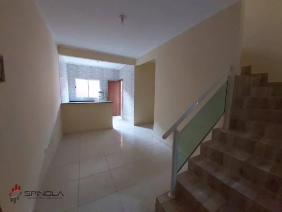 Imagem Sobrado com 2 dormitórios à venda, 52 m² por R$ 295.000,00 - tude basto - Praia Grande/SP