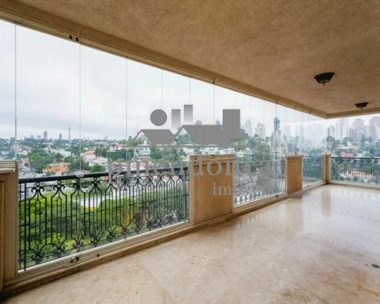 Imagem Edifício neoclássico no Pacaembu com 3 suítes e 6 vagas de garagem, 711m².