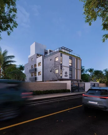 Imagem Apartamento térreo com área privativa em U a 600m da praia do Bessa - AP2328
