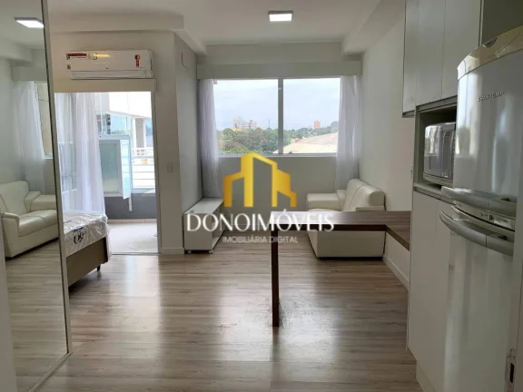 Imagem Venha se encantar com esse espetacular loft de 37 metros no condomínio Marco Zero Mix. O imóvel po...