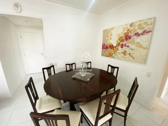 Imagem Apartamento com lazer à venda em Pitangueiras, Guarujá-SP: 3 quartos, 2 suítes, 2 salas, 3 banheiros, 2 vagas, 124m².