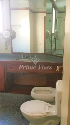 Imagem Flat disponível para locação no Hotel Massis, com 50m², 1 dormitório e 1 vaga de garagem