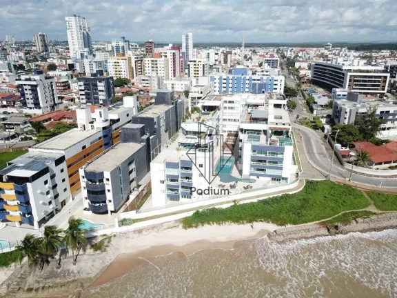 Imagem Apartamento de porteira fechada com varanda/sacada e vista definitiva para o mar no Bessa - .AP2392
