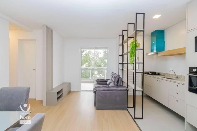 Imagem Lindo apartamento novo, com 2 quartos (1 suíte), sacada com churrasqueira à venda por R$ 551.023,26 - Tingui - Curitiba/PR