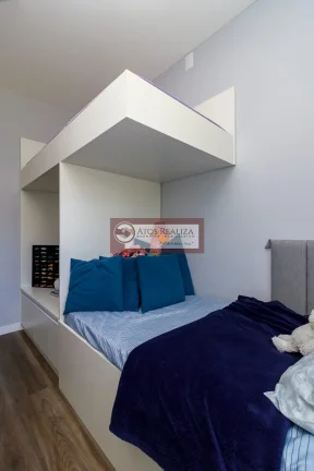Imagem Quer morar em um verdadeiro Rosort no Alto da Boa Vista? Apartamento de 86m2, planejados em todos os ambientes, com 2 Dormitorios, 1 Suíte, sala de Estar, sala de jantar, terraço coberto, terraço descoberto, piscinas, e lazer completo de Resort. Venha mor