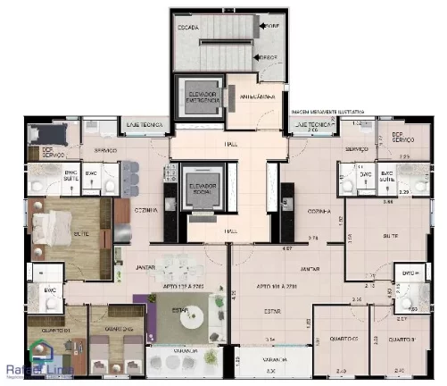 Apartamento 3 Quartos Recife - PE - Madalena